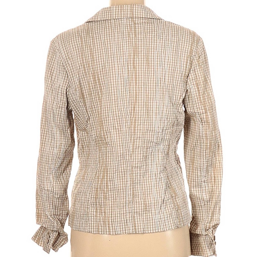 Cabi Blazer Button Down Lightweight Jacket White … - image 2